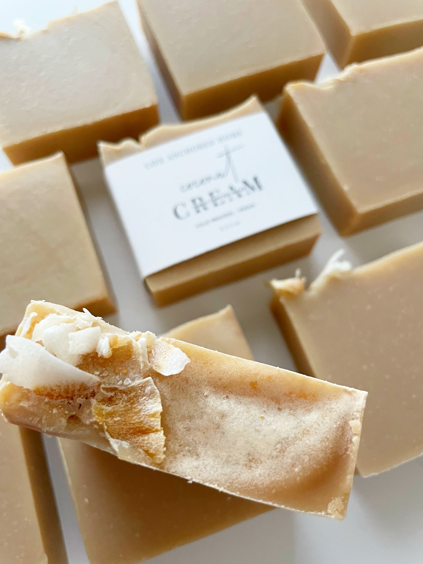 Coconut Cream Cold Process Soap