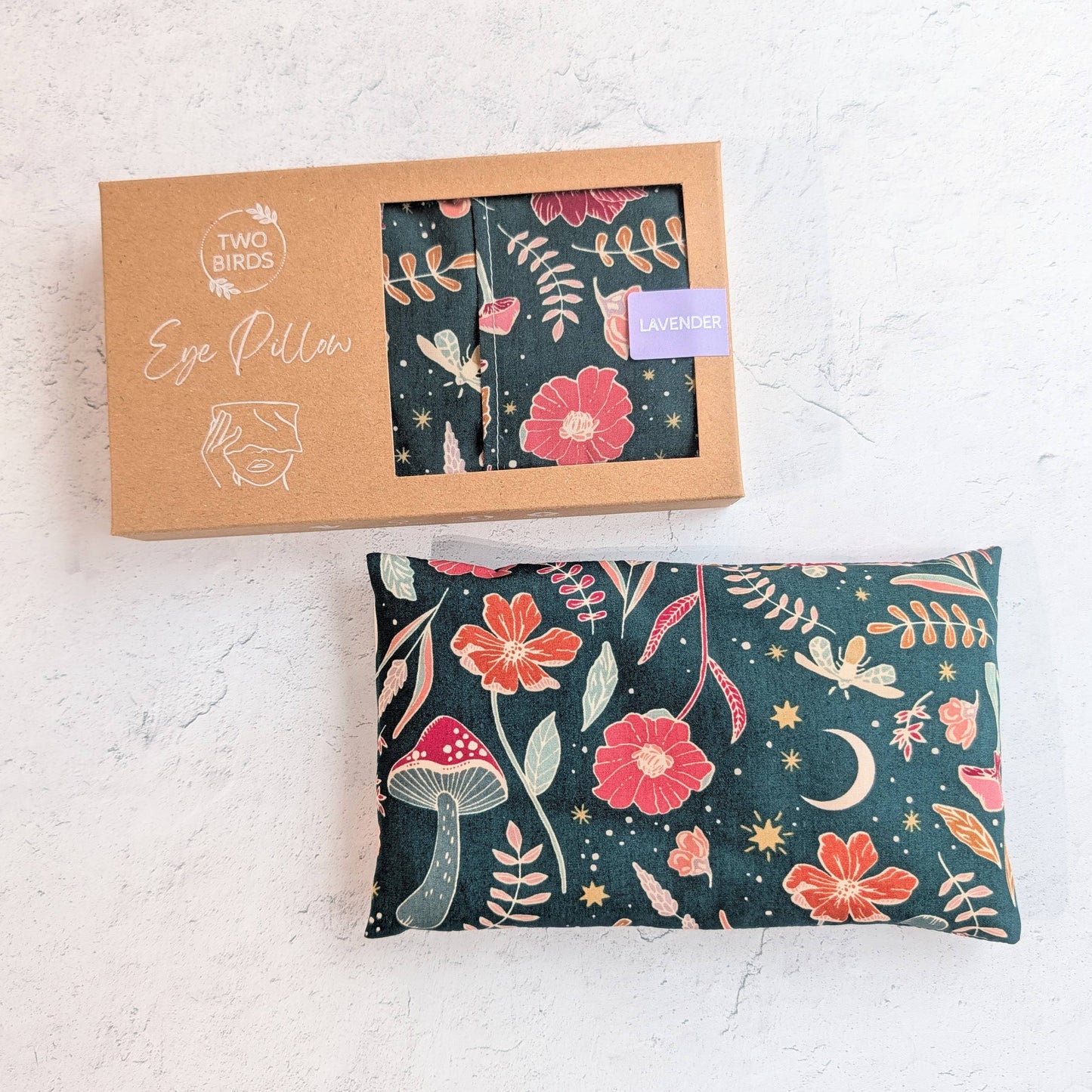 Weighted Aromatherapy Eye Pillow - Nightfall: Lavender