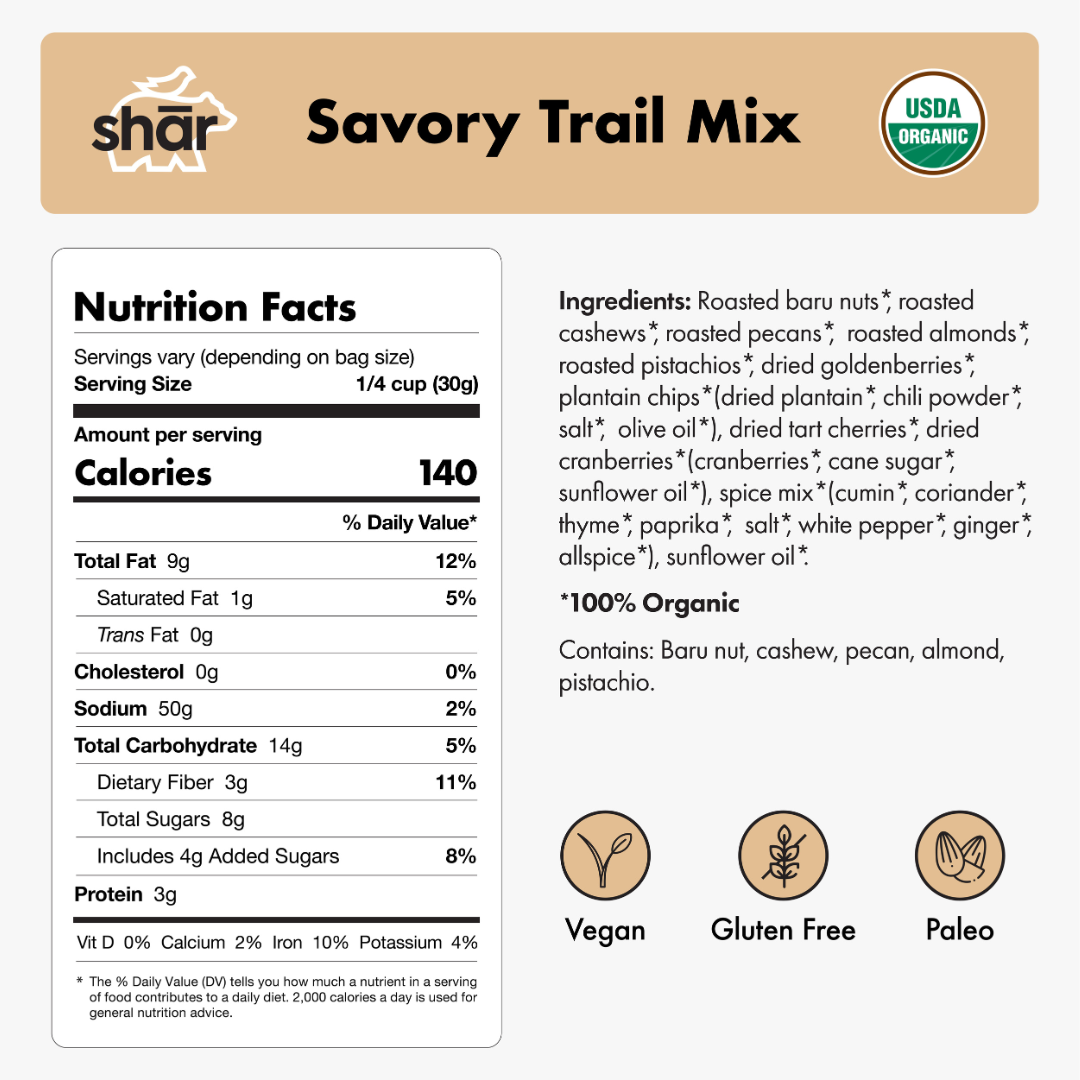 3.7 oz SHĀR TUBE - SAVORY