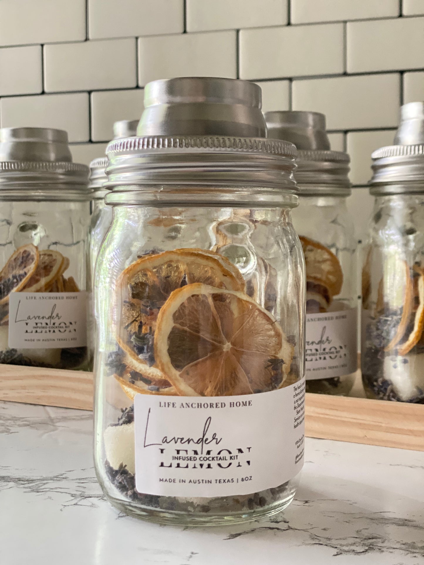 Lemon & Lavender Infused cocktail kit