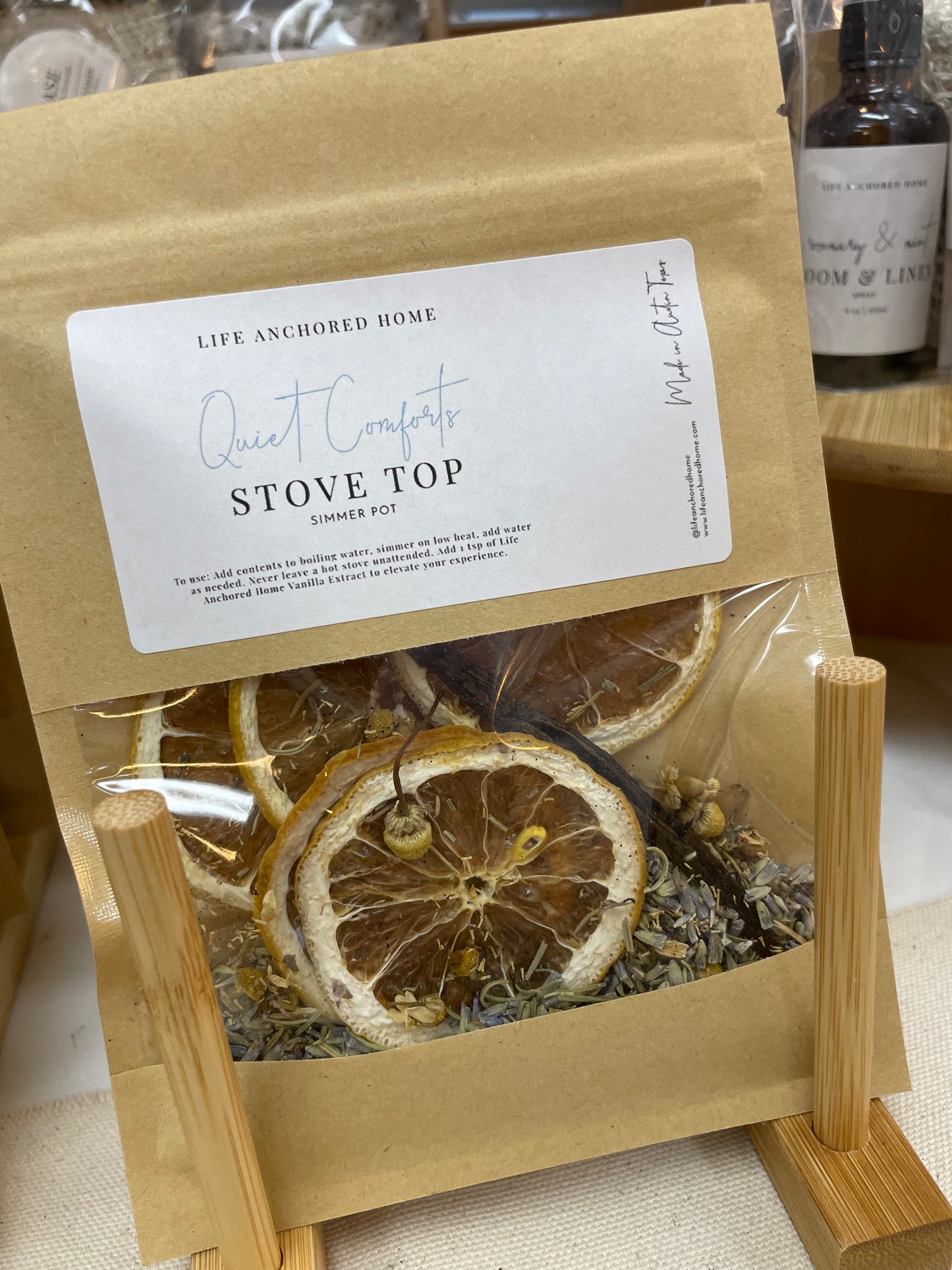 Quiet Comfort stove top simmer pot