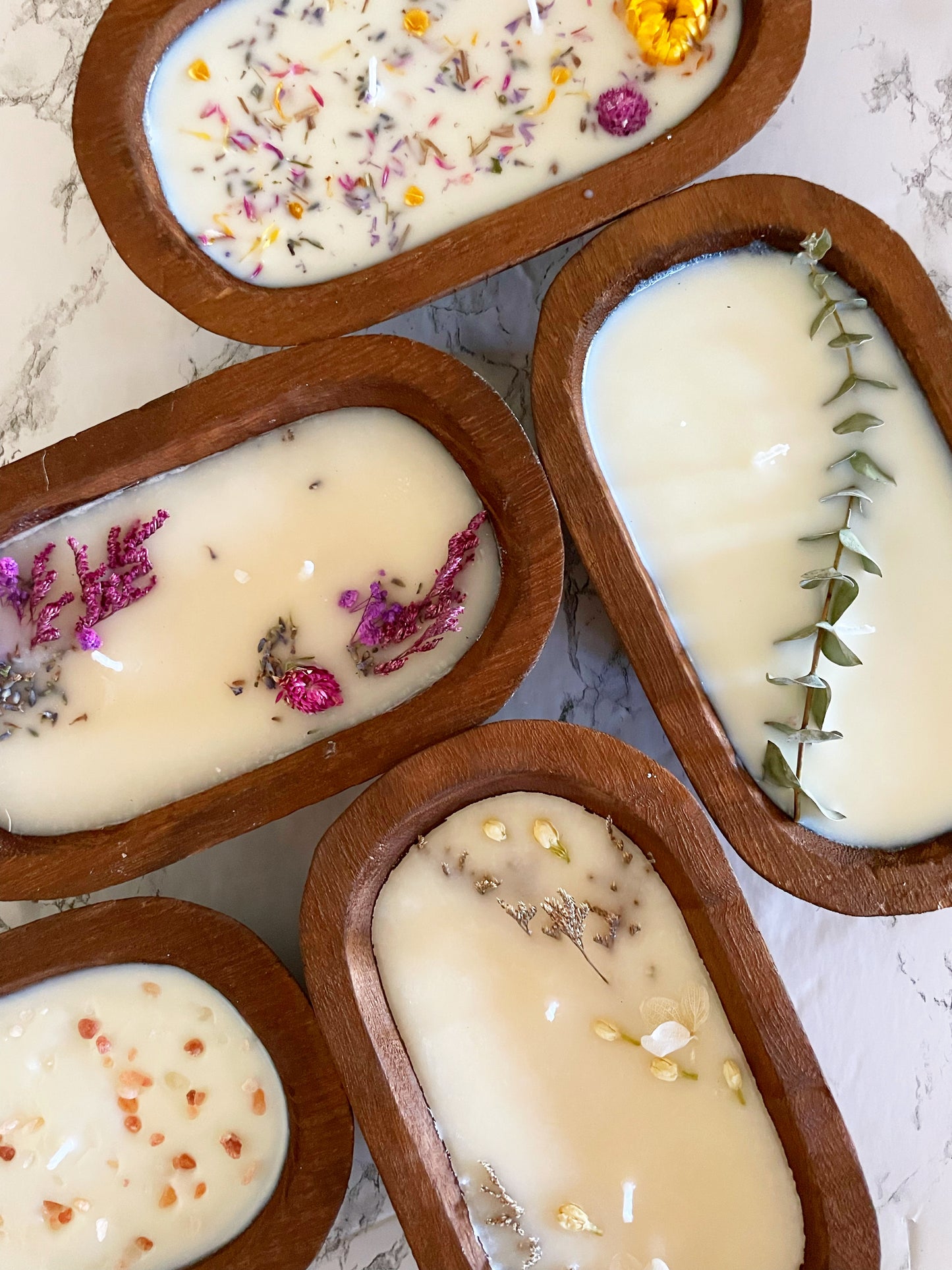 Hand Poured Dough Bowl candle 10oz 2 wick