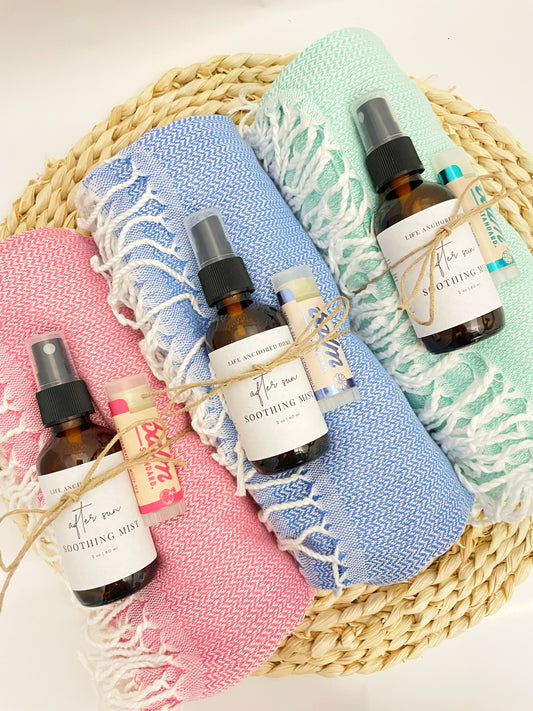 Summer Beach & Poolside Bundle – Sun Care + Style in One Easy Set