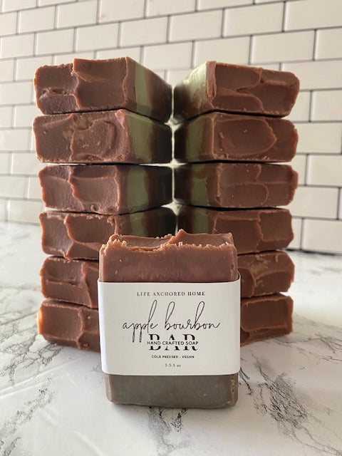 Apple Bourbon Cold Process Soap