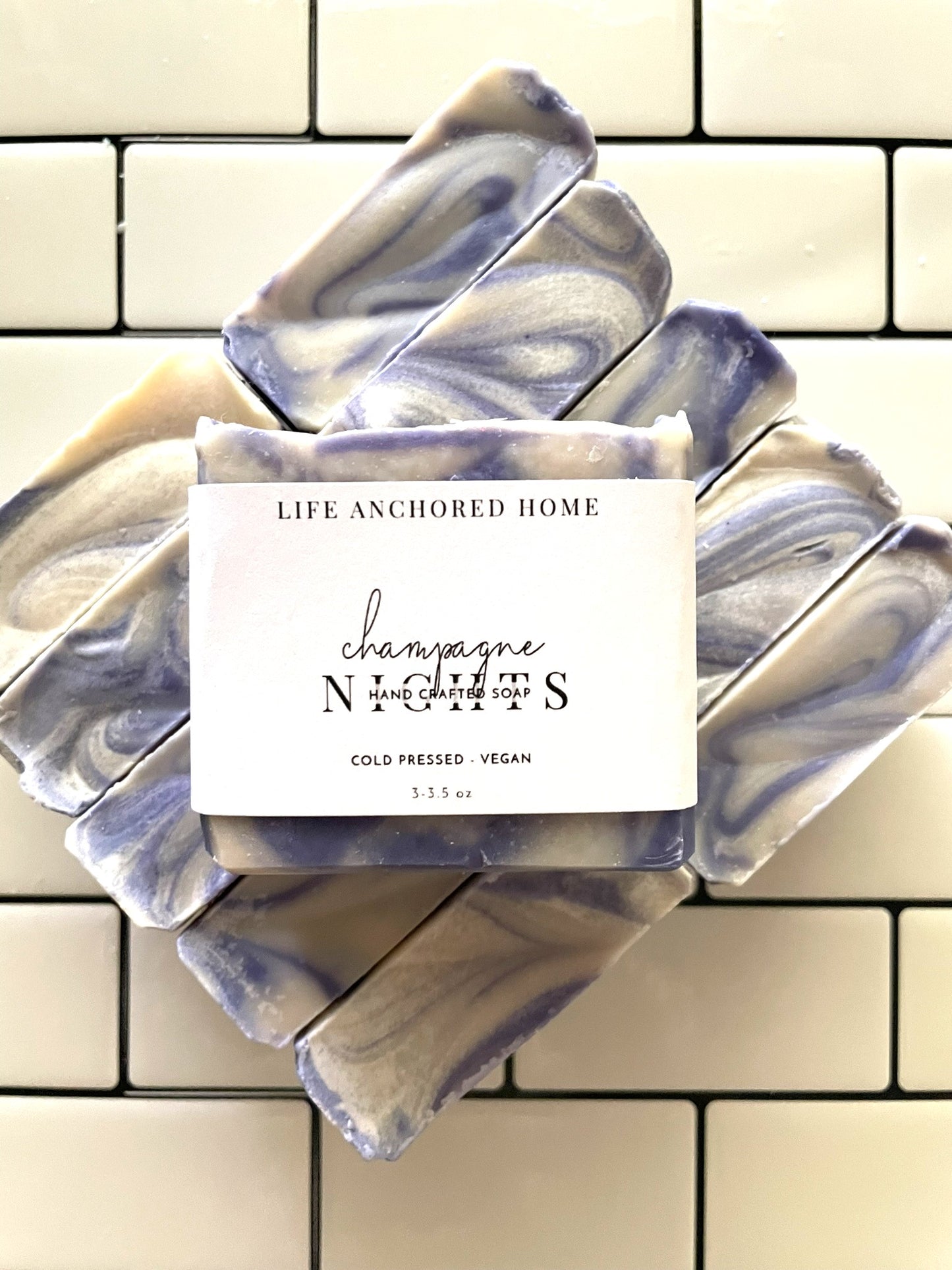 Champagne Nights Cold Process Soap