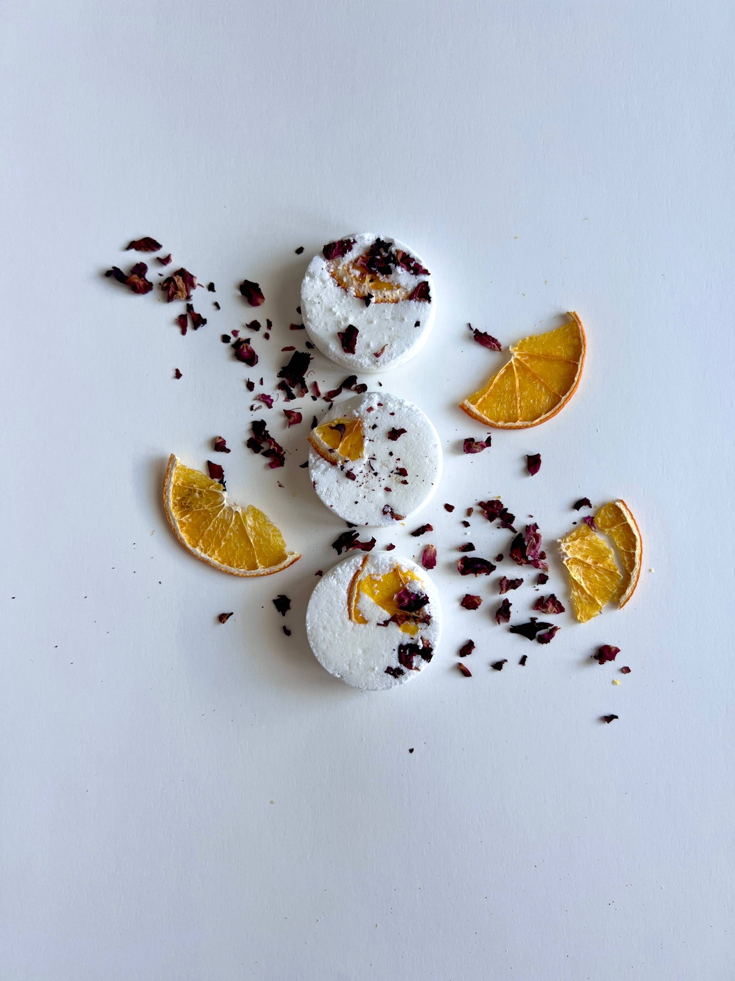 Burst - Menthol, Rose & Orange Shower Steamers | Invigorate