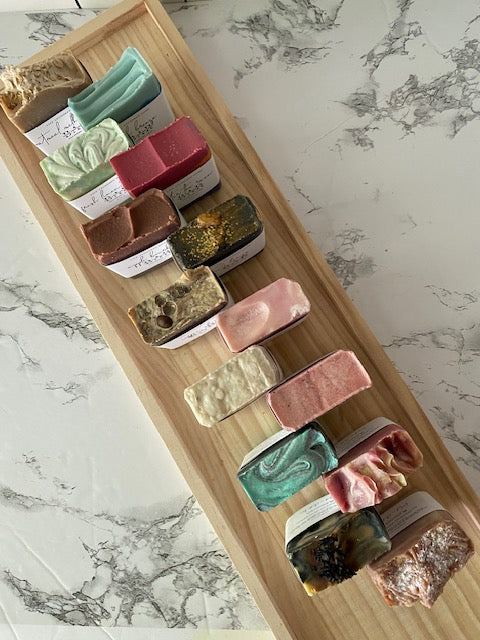 Ginger Patchouli Confetti Cold Process Soap