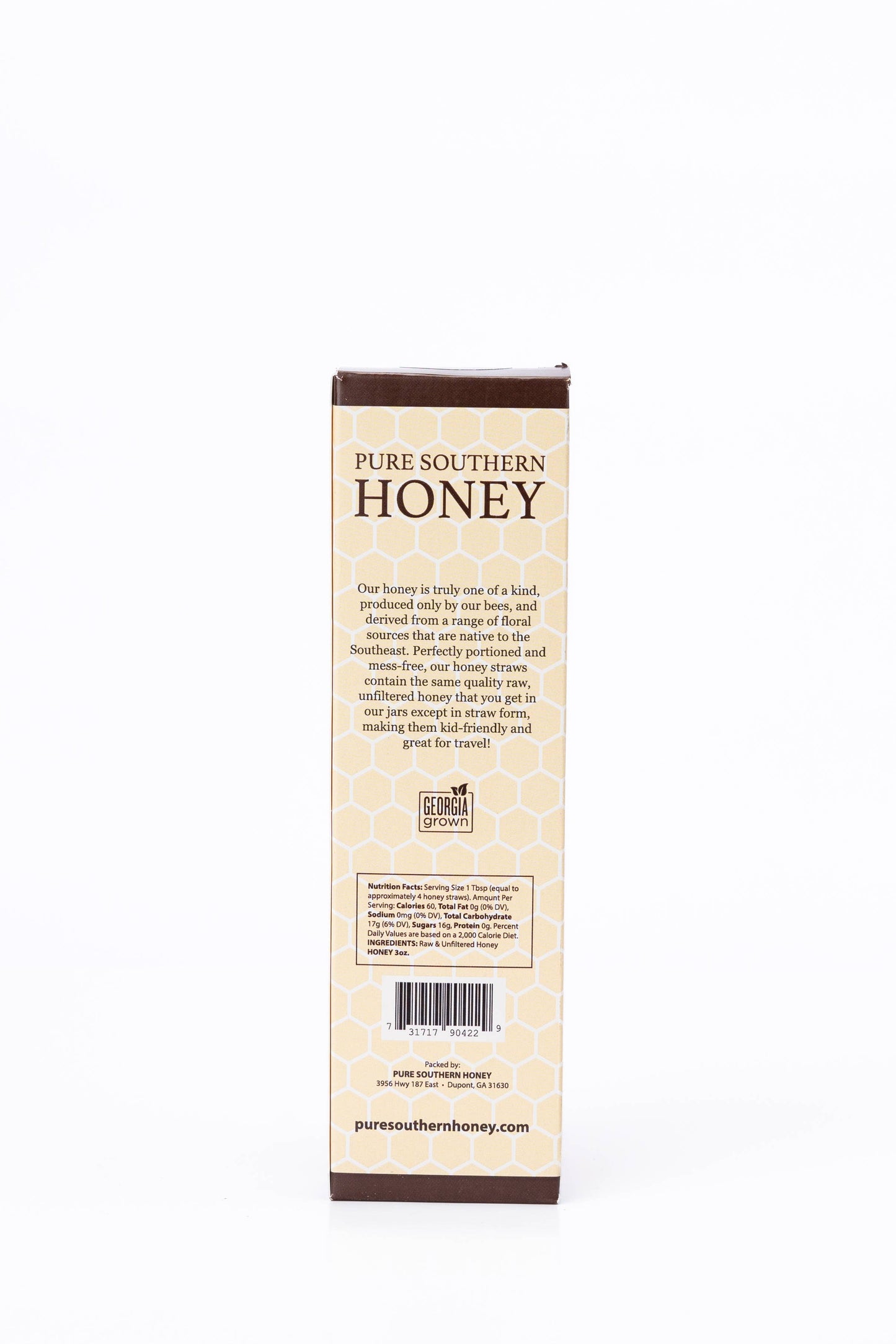 Raw Gallberry Honey Sticks / Straws Gift Set
