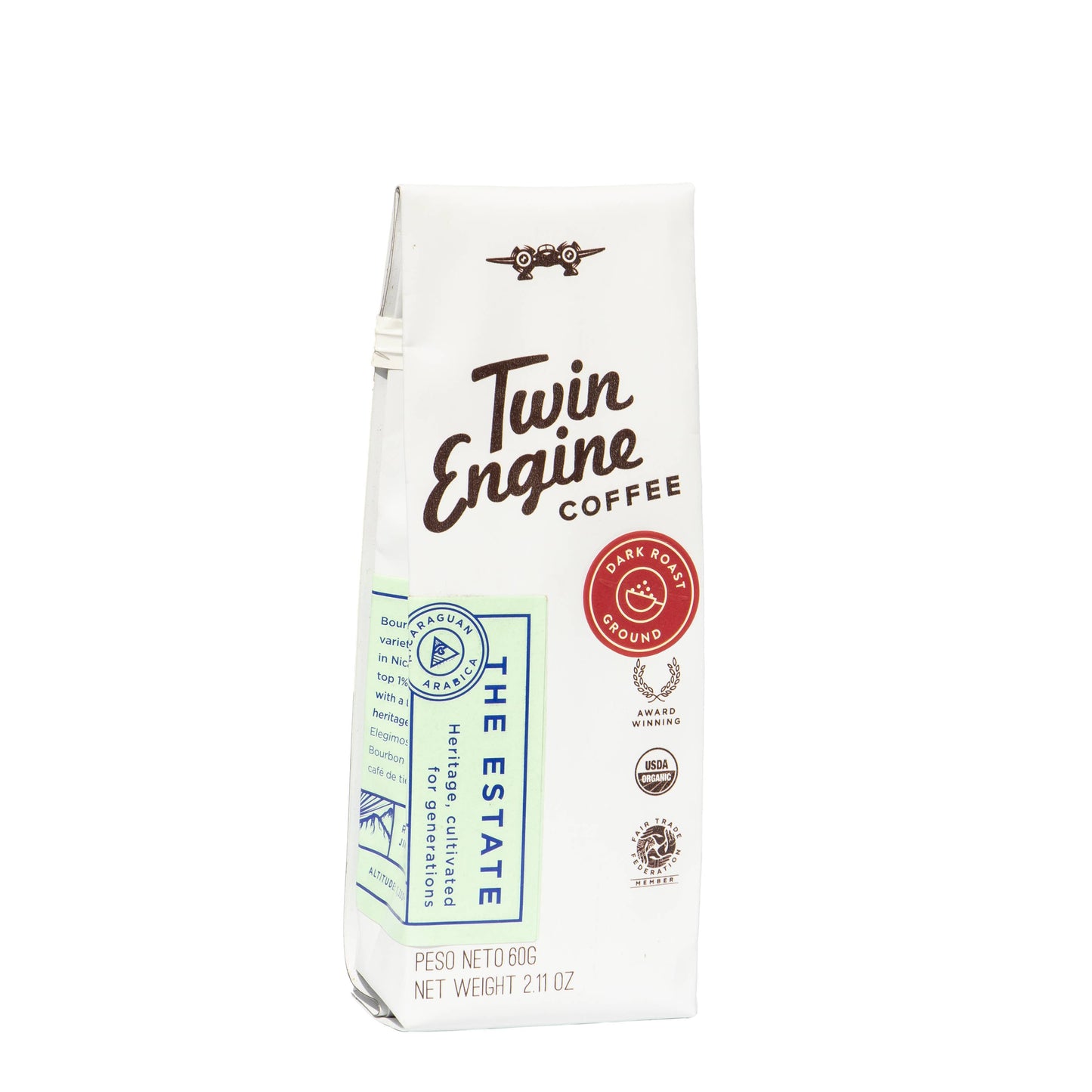 Traveler 1-Pot Organic Specialty Fair Coffee / The Estate: Breakfast Roast