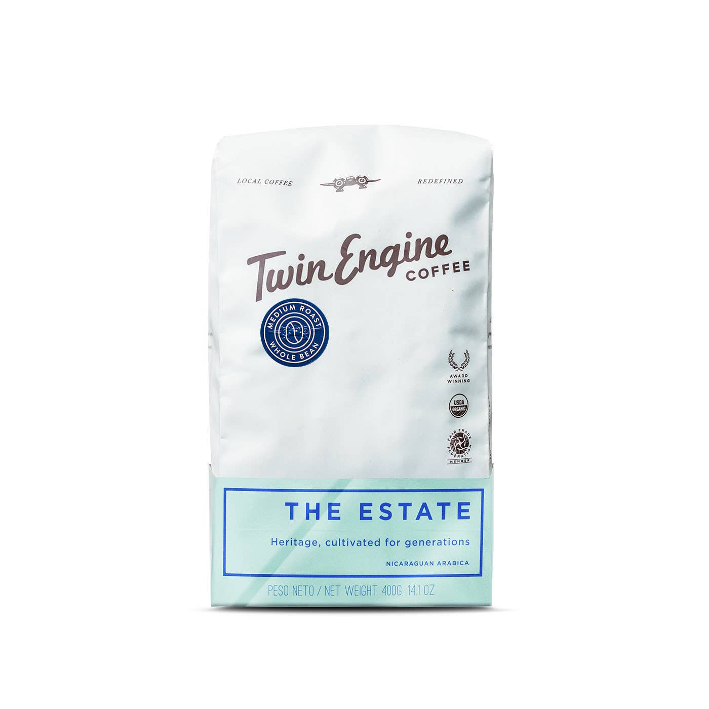 The Estate 14.1 oz (400g) Medium Whole Bean