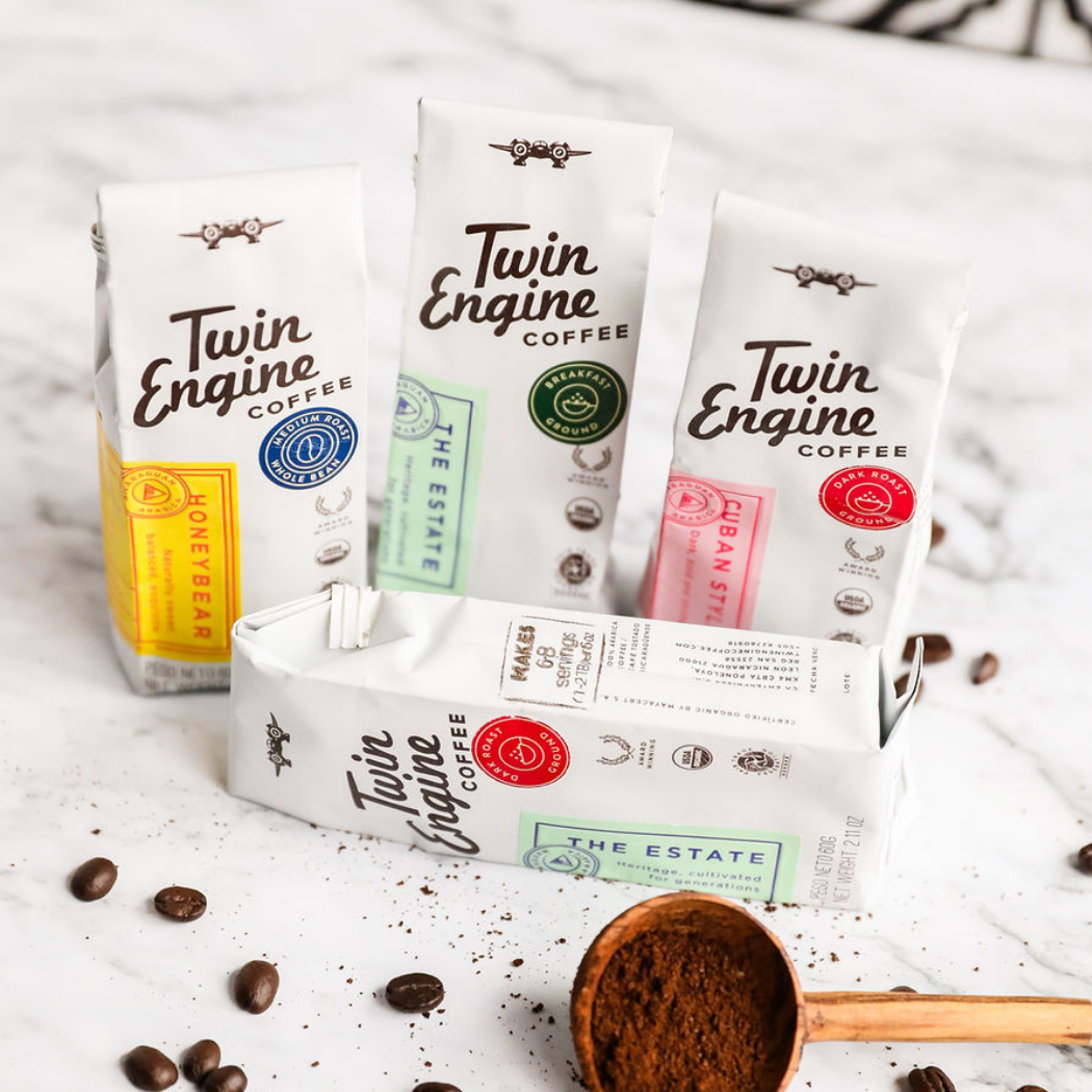 Traveler 1-Pot Organic Specialty Fair Coffee / The Estate: Breakfast Roast
