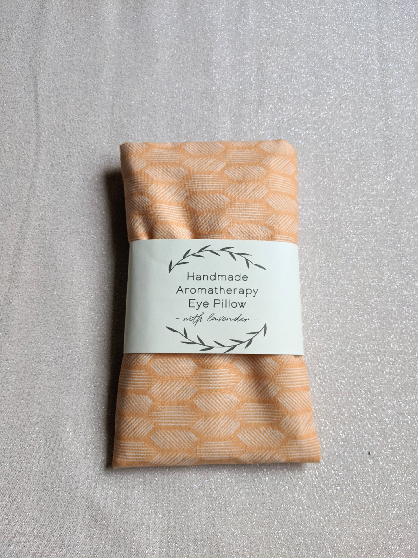 Weighted Aromatherapy Eye Pillow - Honeycomb: Lavender