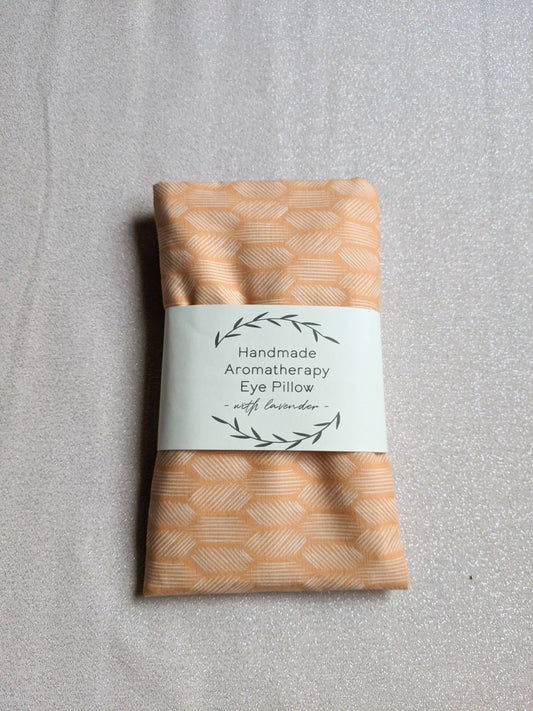 Weighted Aromatherapy Eye Pillow - Honeycomb: Lavender