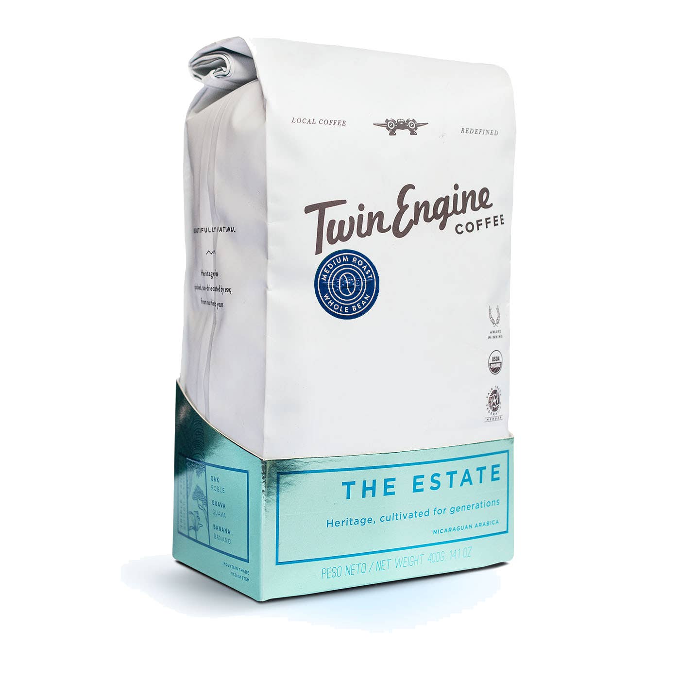 The Estate 14.1 oz (400g) Medium Whole Bean