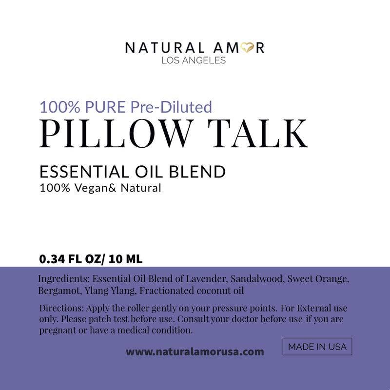 Pillow Talk Essential Oil Blend Roller - Roll on 10ml