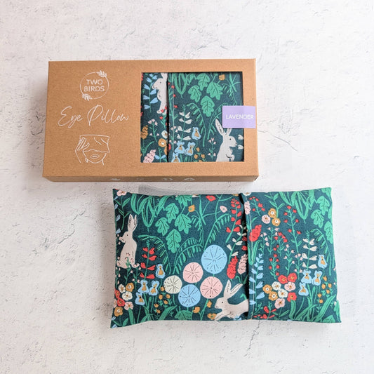 Weighted Aromatherapy Eye Pillow - Rabbit Grove: Lavender