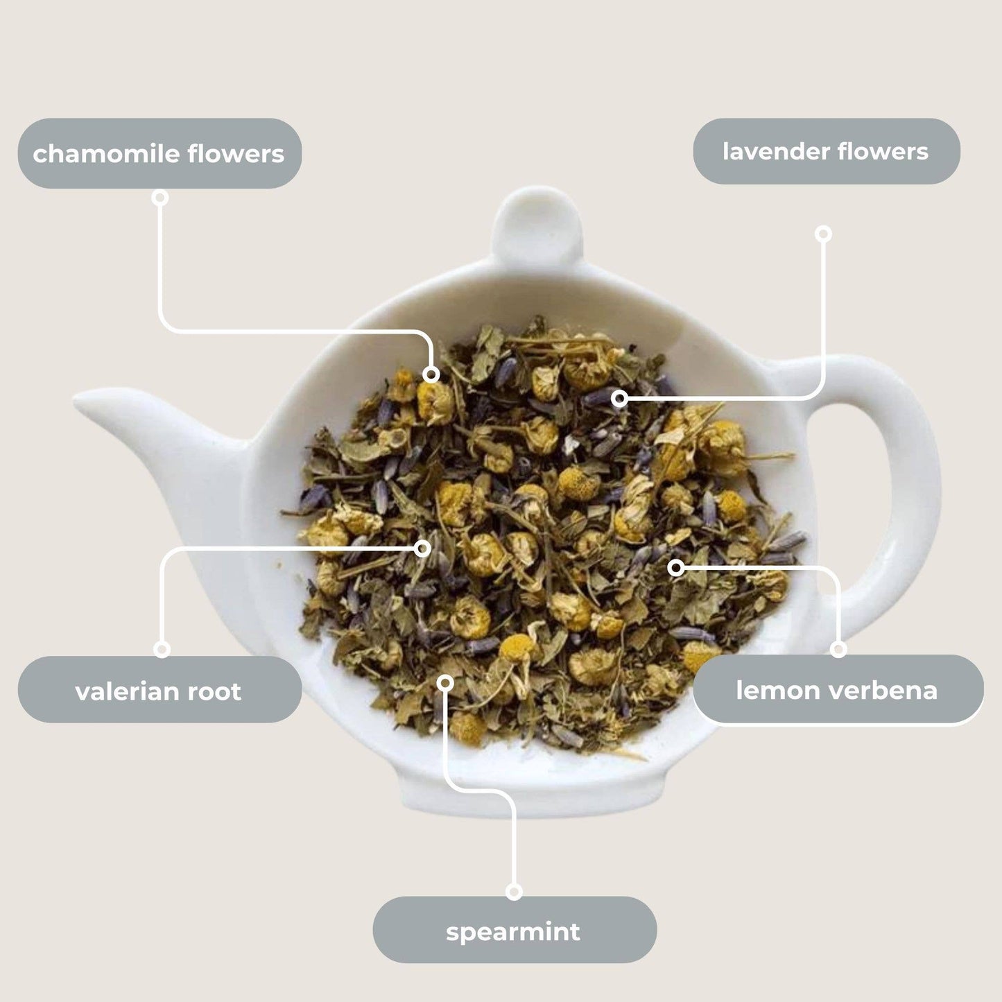 Bedtime Bliss Herbal Sleep Tea Mini Tube Gift (5 tea bags)