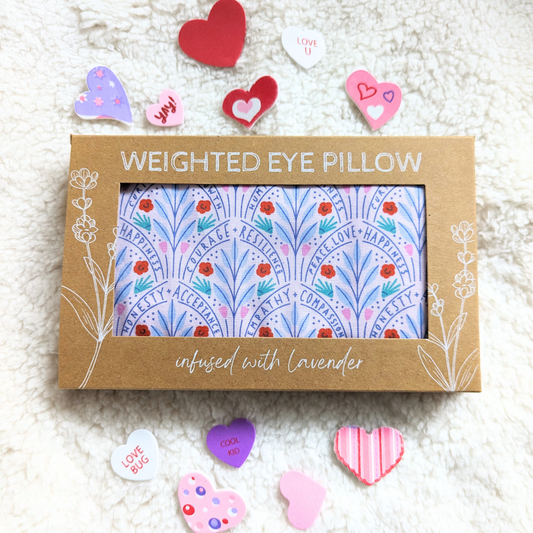 Weighted Aromatherapy Eye Pillow - Intentions: Lavender