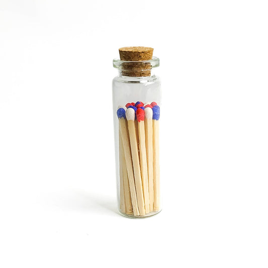 Americana Matches in Small Corked Vial