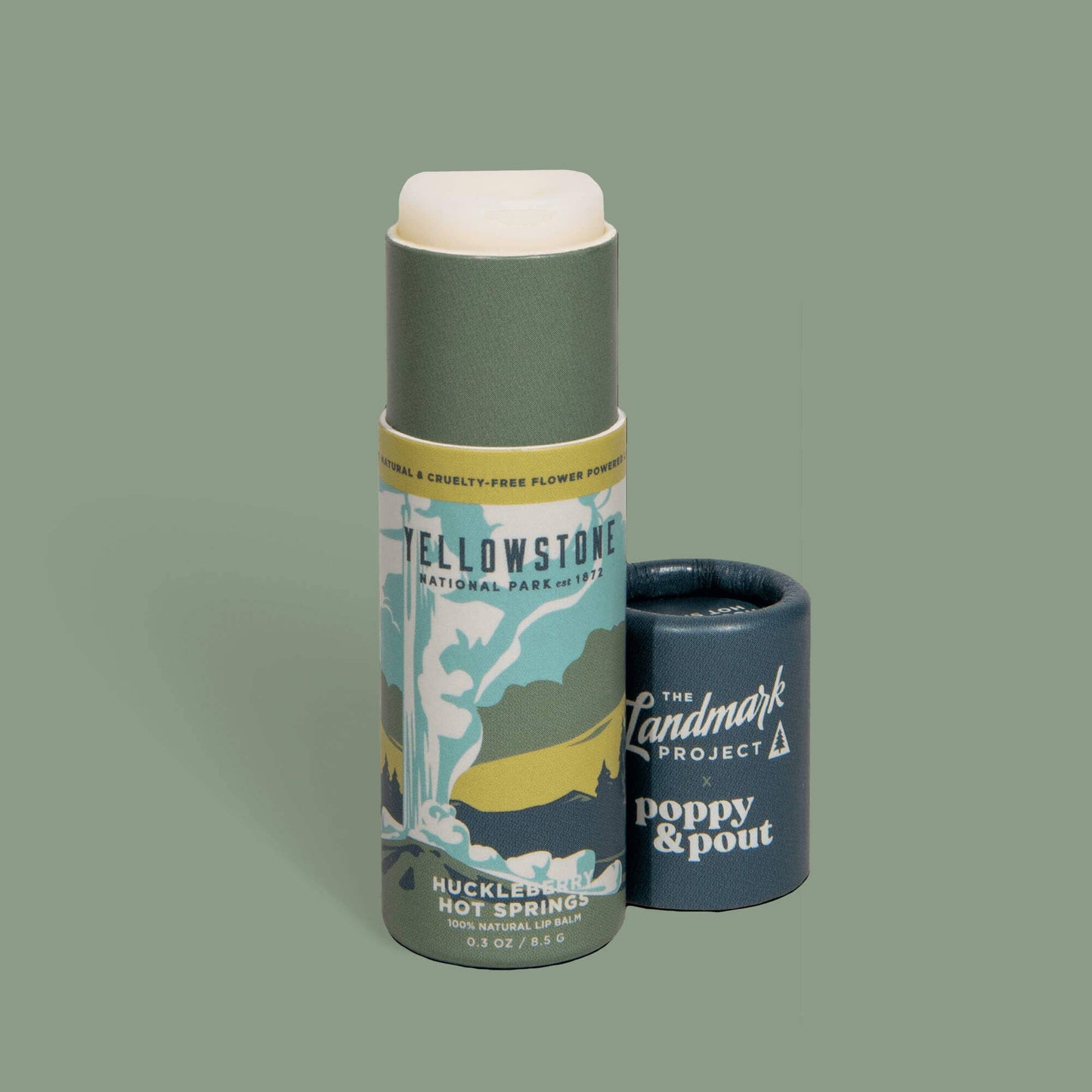 The Landmark Project, Lip Balm, Yellowstone Huckleberry Hot Springs