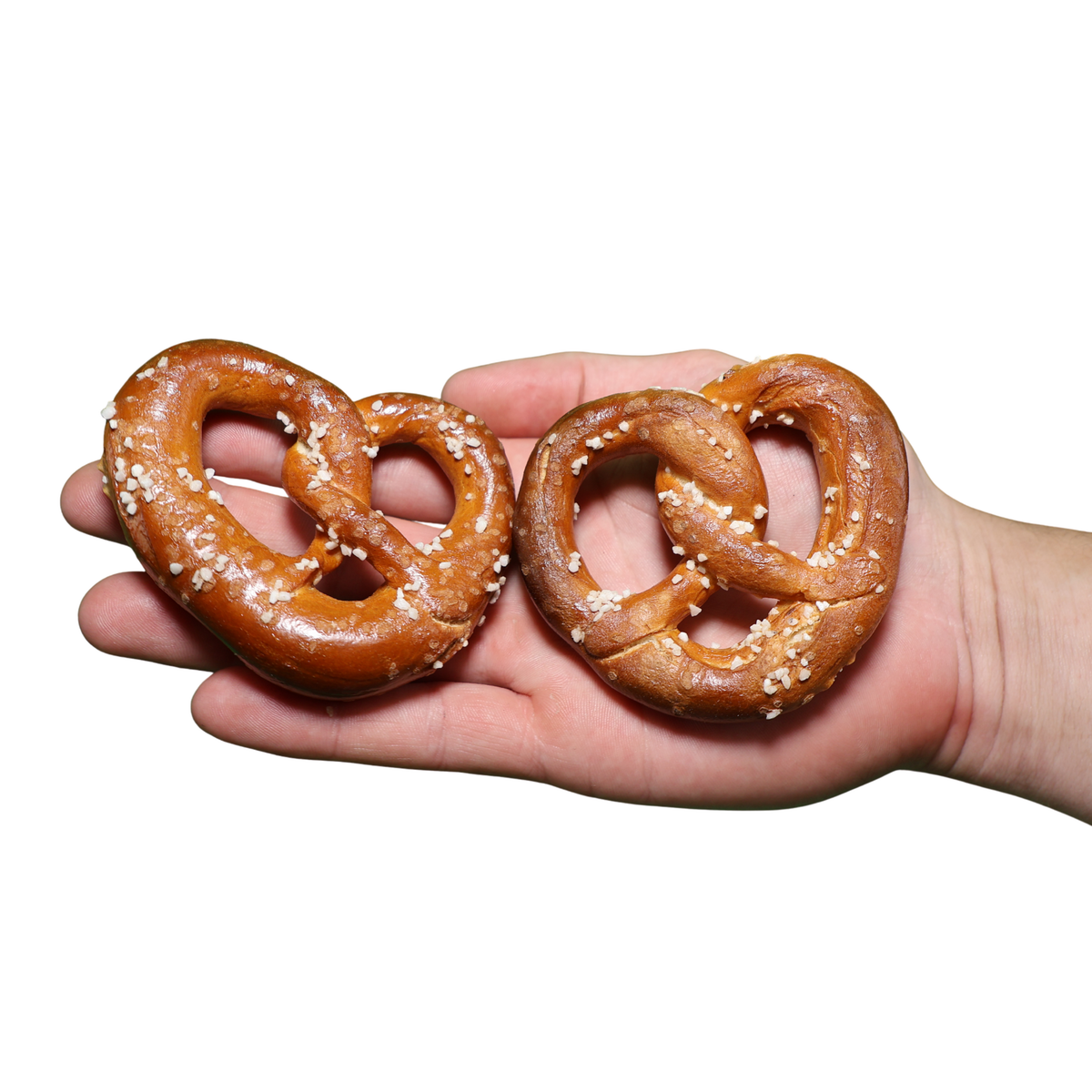 Handmade Sourdough Pretzels, Salted - 8oz Bags: Salted