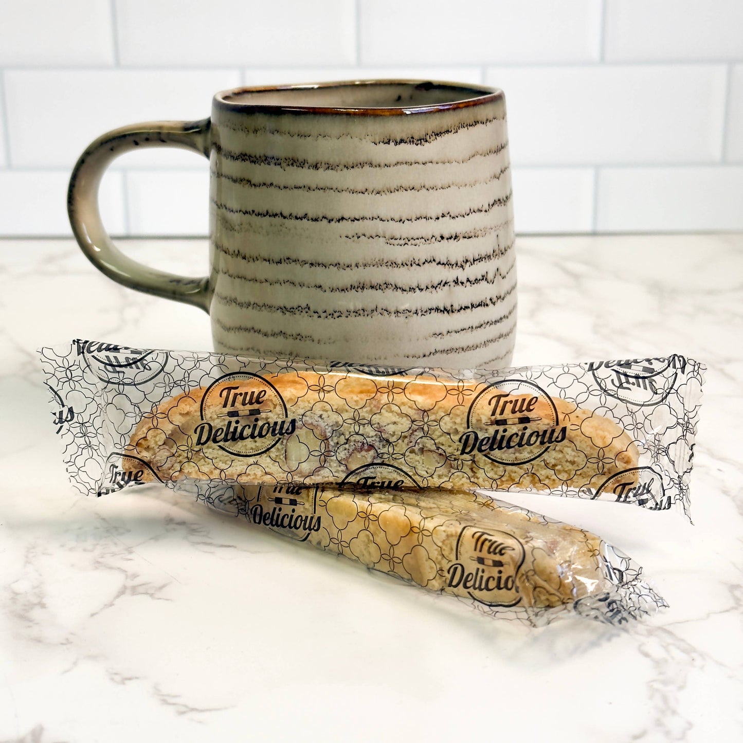 Authentic Italian Biscotti - Individually Wrapped - 5" long: Assorted (4-5 random flavors based on Availability)