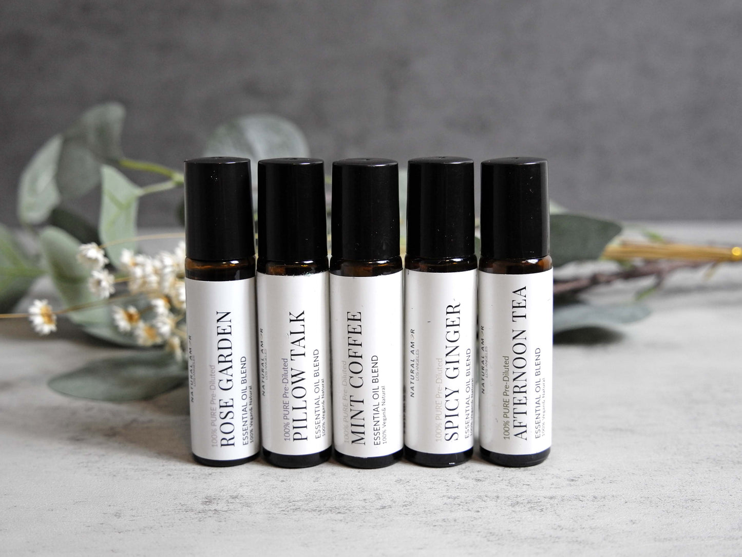 All Natural Essential Oil Blend Roller -Roll on Aromatherapy: Forest Wander
