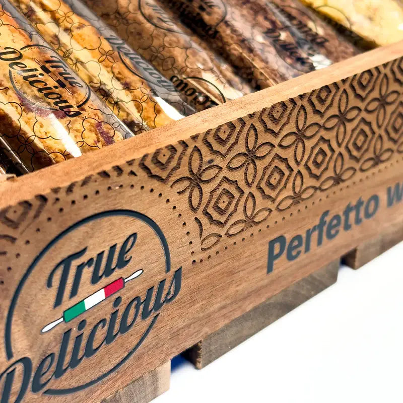 Authentic Italian Biscotti - Individually Wrapped - 5" long: Assorted (4-5 random flavors based on Availability)