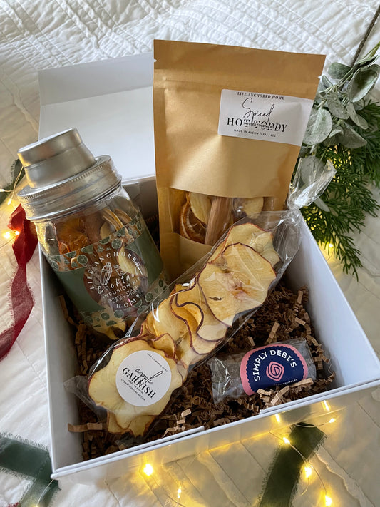 Spicy Hot Toddy cocktail gift set