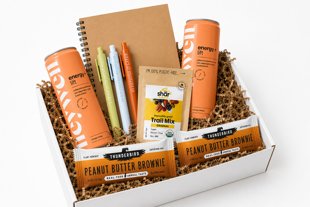 Overthinker's Pick-Me-Up Gift Box | Employee Welcome & Study Care Package
