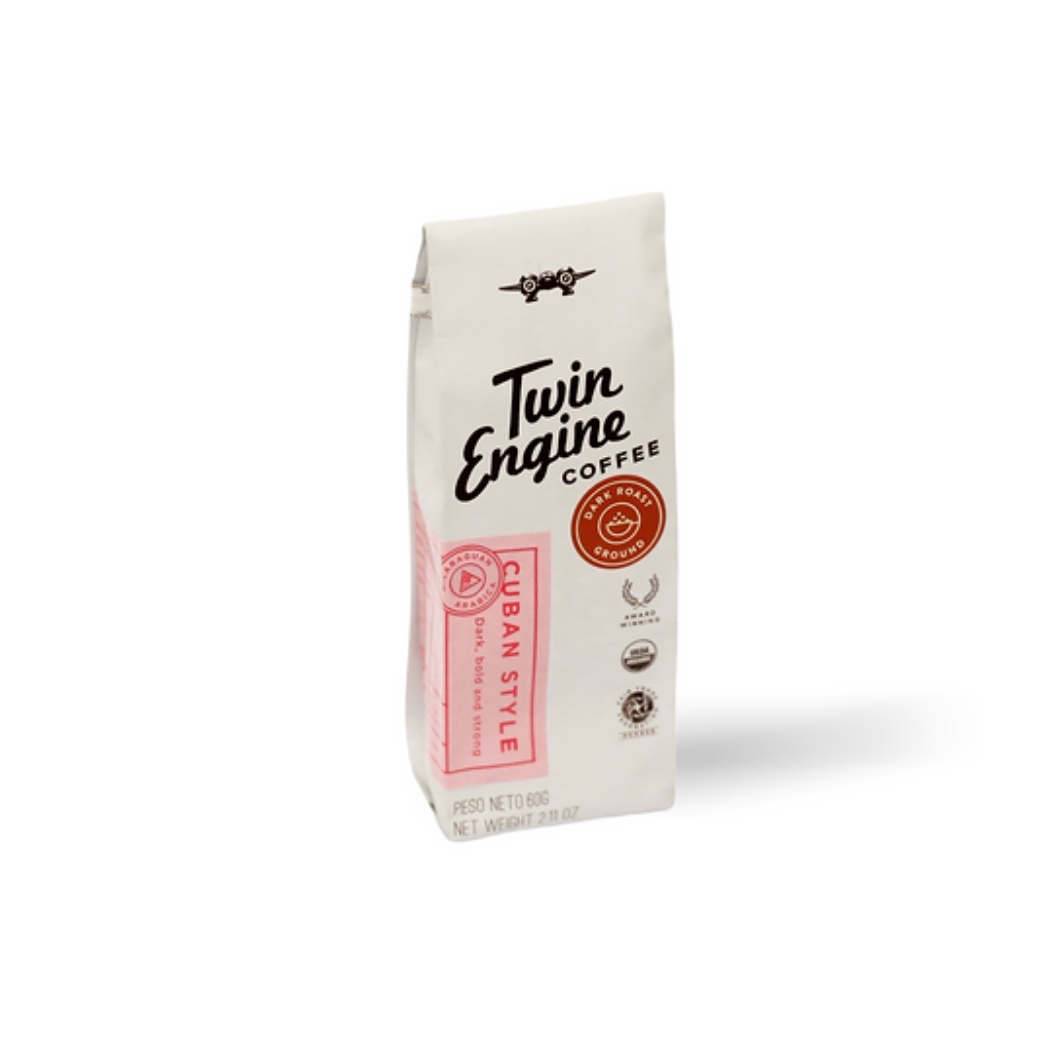 Traveler 1-Pot Organic Specialty Fair Coffee / Cuban Style: Dark Roast