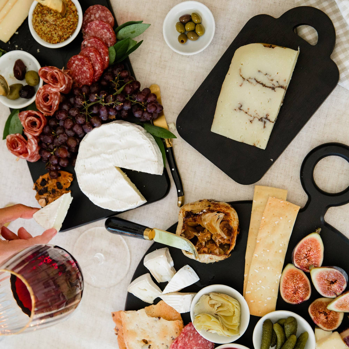 Mini Serving Board Set | Unique Gift Box Idea, Holiday Gift