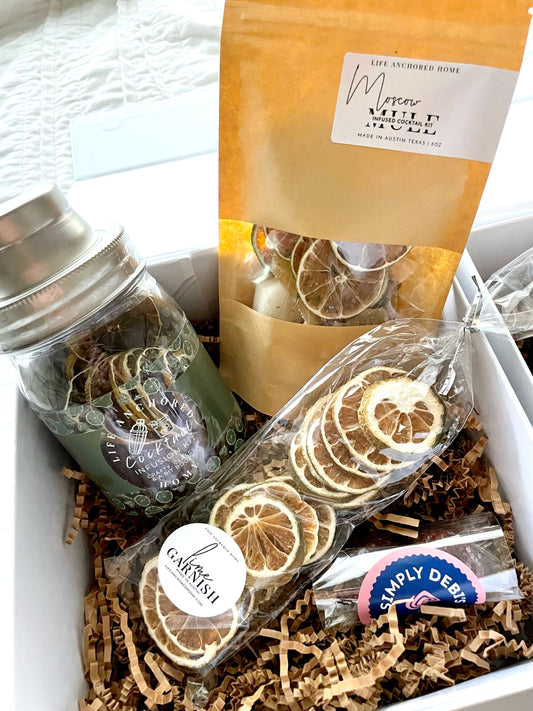 Moscow Mule cocktail infusion gift set