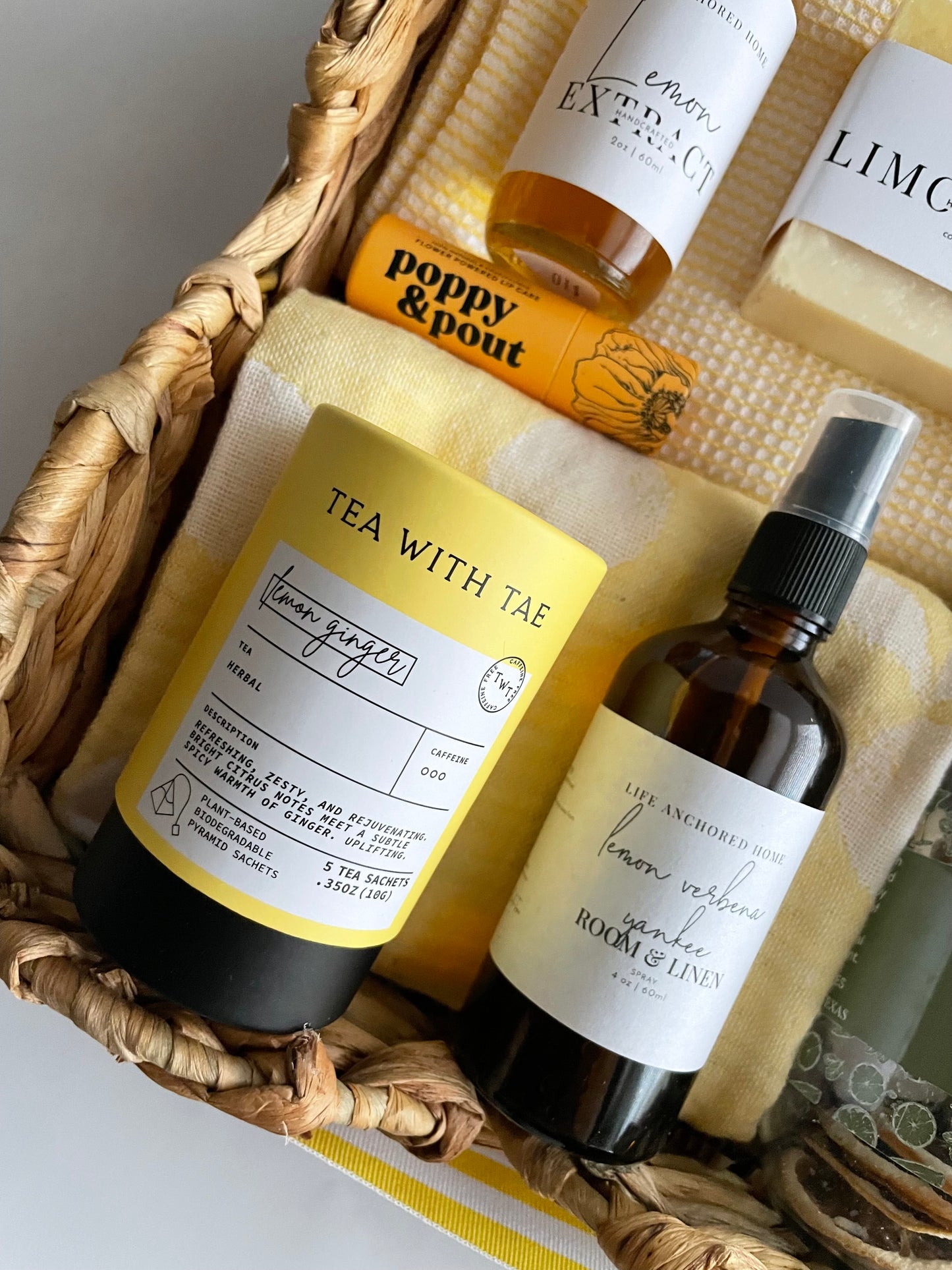 Italian Limoncello Summer Gift Basket | Citrus Hostess & Client Gift