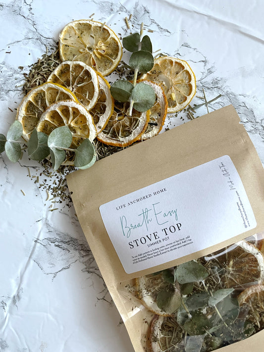 Breathe Easy Stovetop Simmer Pot