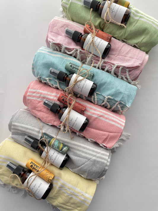 Summer Beach & Poolside Bundle – Sun Care + Style in One Easy Set