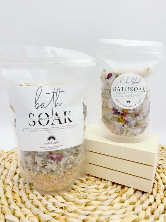Relax Blend Bath Salt Soak