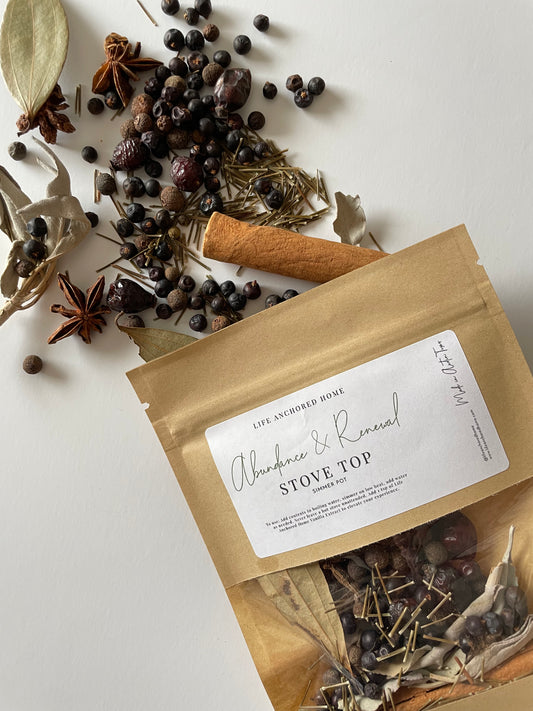 Abundance & Renewal Stove Top Simmer Pot