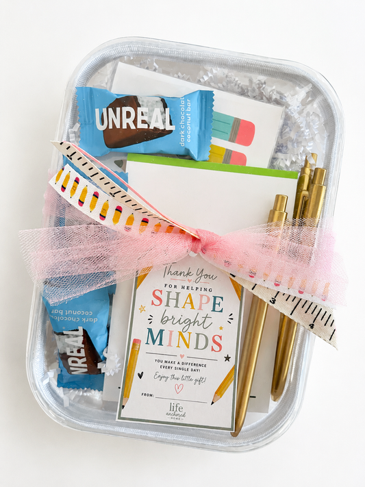 Shape Bright Minds Teacher Gift Box