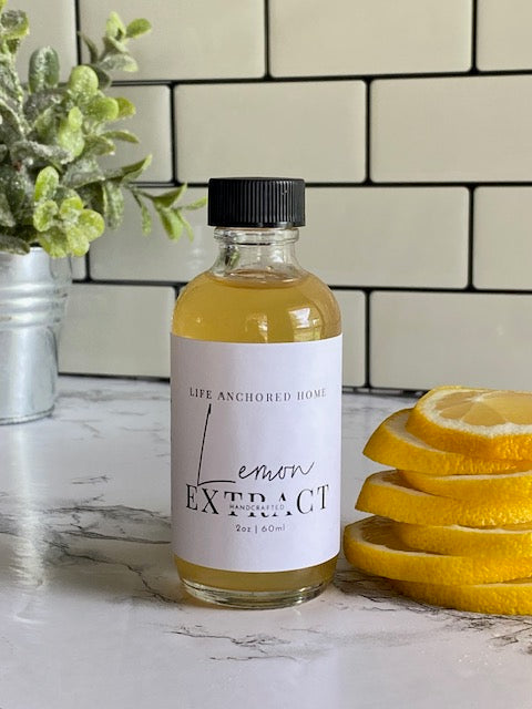 Handcrafted Lemon Extract