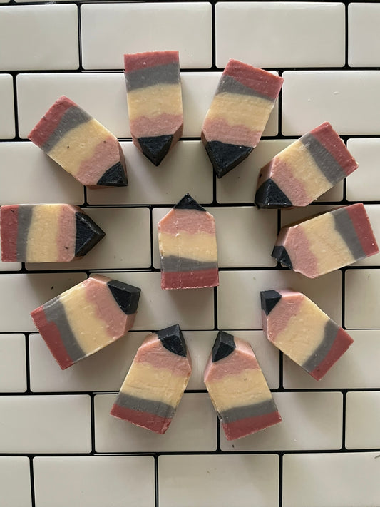 Back to School Mini Pencil Soaps