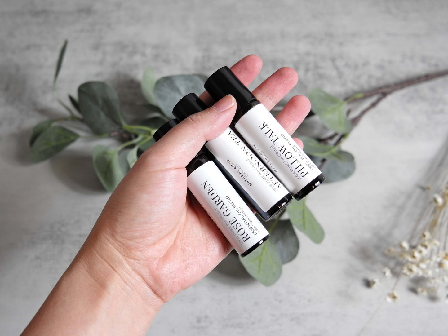 All Natural Essential Oil Blend Roller -Roll on Aromatherapy: Forest Wander