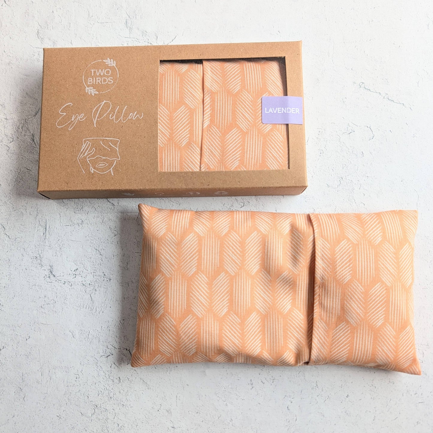 Weighted Aromatherapy Eye Pillow - Honeycomb: Lavender