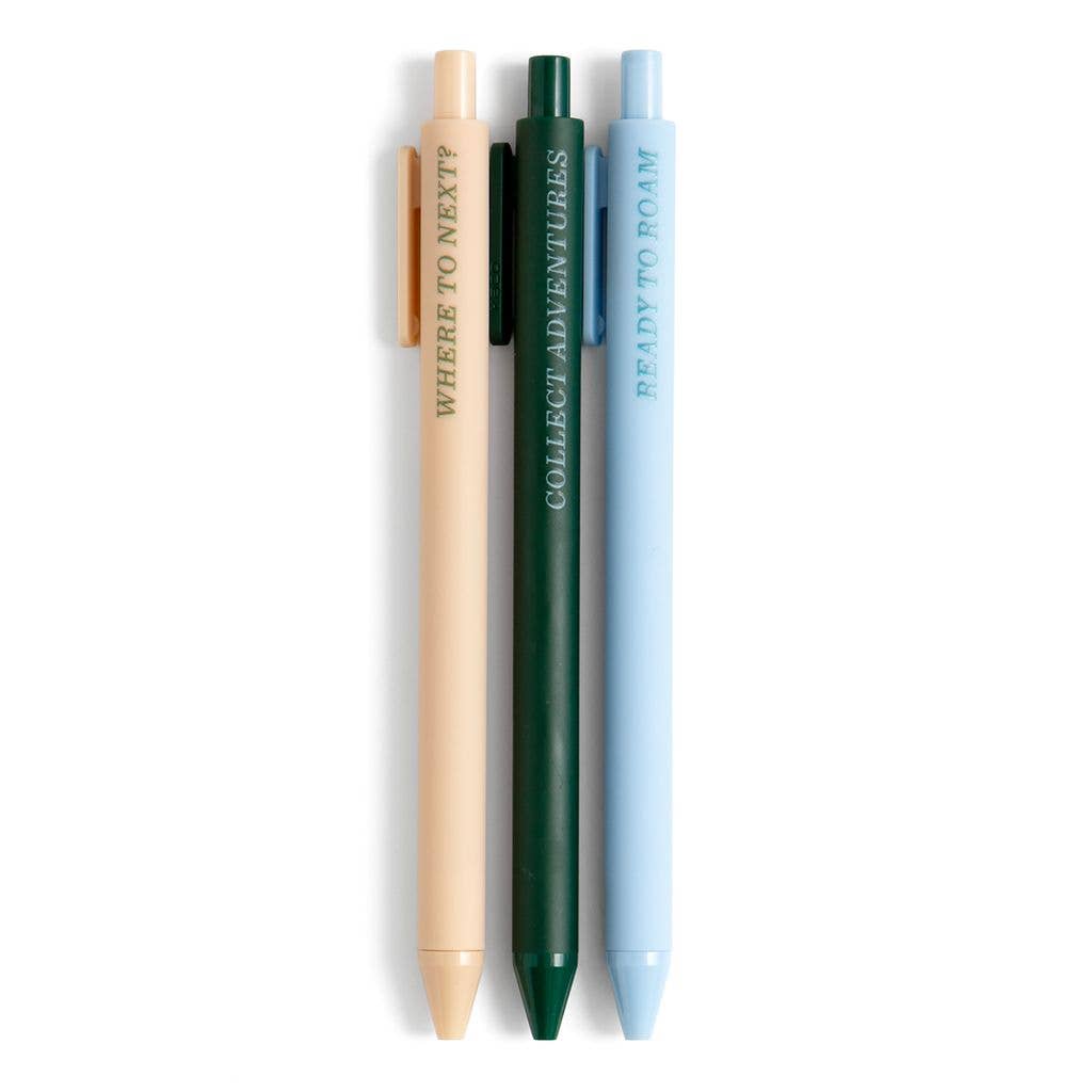 The Traveler Gel Pen Set