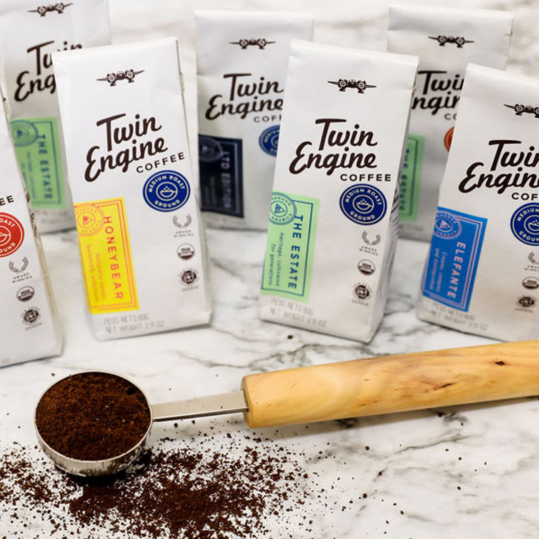 Traveler 1-Pot Organic Specialty Fair Coffee / Elefante : Medium Roast