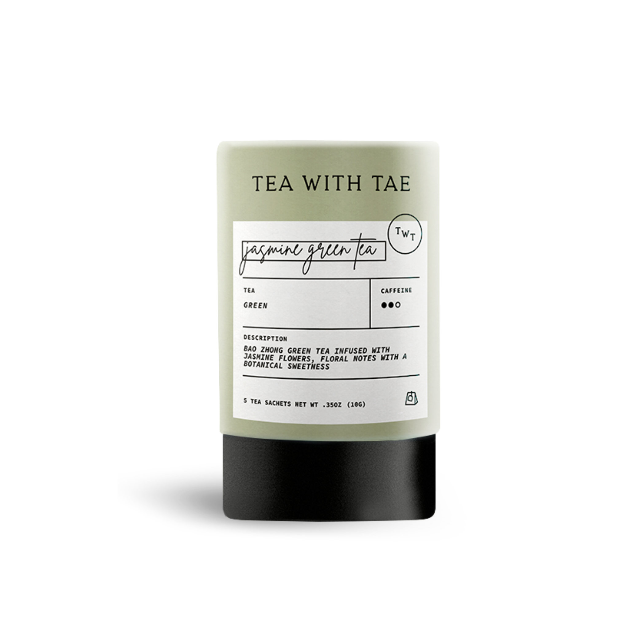 Jasmine Green Tea Mini Tube Gift (5 tea bags) – Life Anchored Home