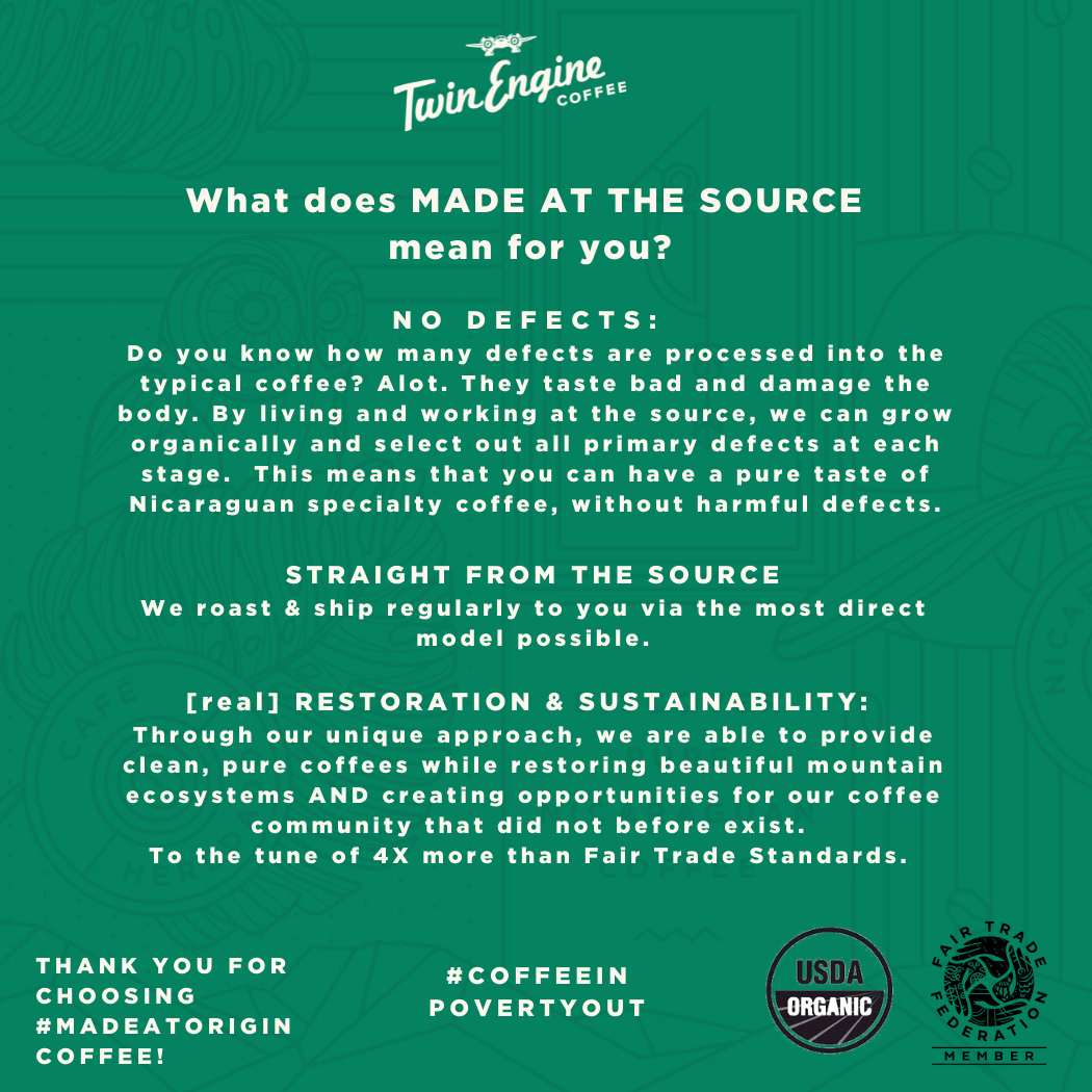 Traveler 1-Pot Organic Specialty Fair Coffee / Elefante : Medium Roast