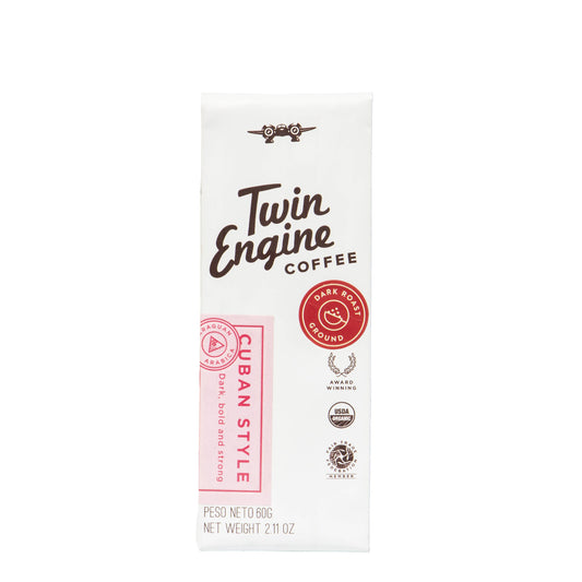 Traveler 1-Pot Organic Specialty Fair Coffee / Cuban Style: Dark Roast