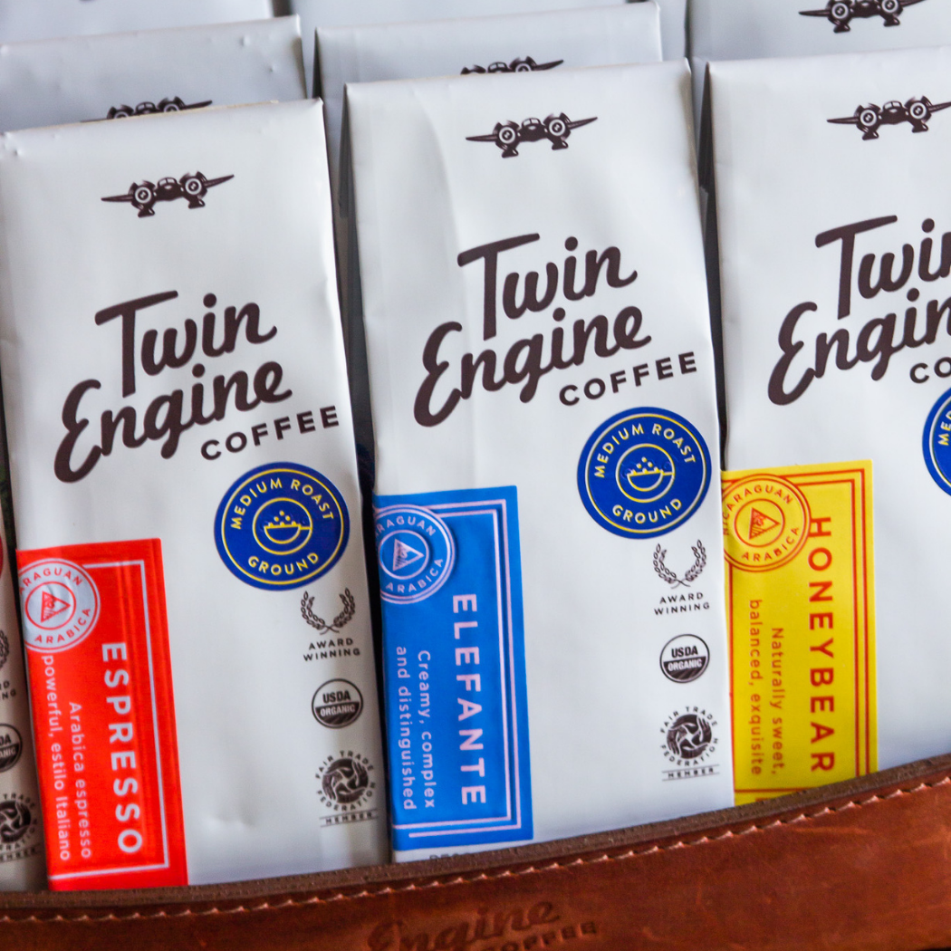 Traveler 1-Pot Organic Specialty Fair Coffee / Elefante : Medium Roast