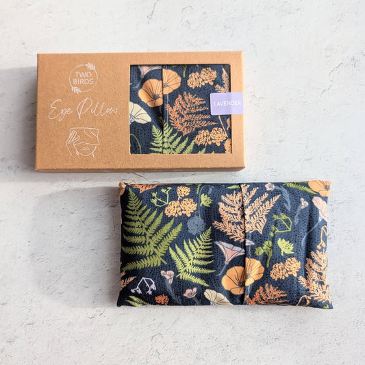 Weighted Aromatherapy Eye Pillow - Pacific Ferns: Lavender